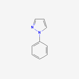 Chemical structure of 1-Phenylpyrazole
