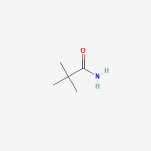 Chemical structure of Pivalamide