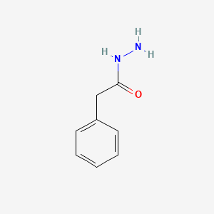 Chemical structure of Phenylacetic Hydrazide
