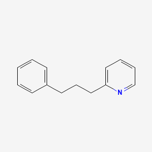 Chemical structure of 2-(3-Phenylpropyl)pyridine