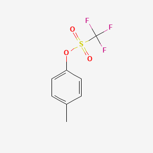 Chemical structure of p-Tolyl Trifluoromethanesulfonate