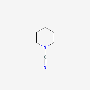 Chemical structure of Piperidine-1-carbonitrile