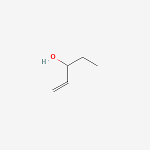 Chemical structure of 1-Penten-3-ol