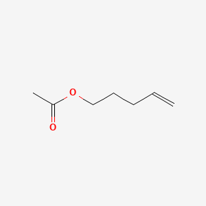 Chemical structure of 4-Pentenyl Acetate