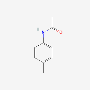 Chemical structure of p-Acetotoluidine