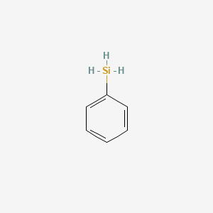 Chemical structure of Phenylsilane