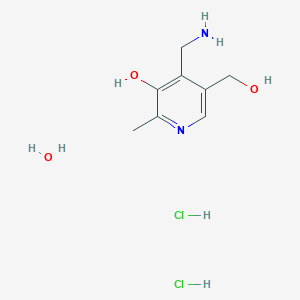 Chemical structure of Pyridoxamine Dihydrochloride Monohydrate