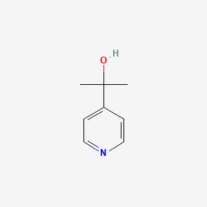 Chemical structure of 2-(4-Pyridyl)-2-propanol