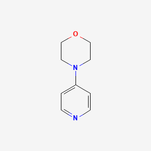 Chemical structure of 4-Morpholinopyridine