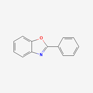Chemical structure of 2-Phenylbenzoxazole