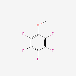 Chemical structure of Pentafluoroanisole