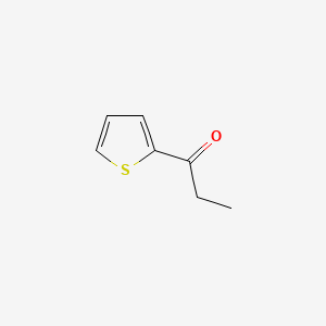 Chemical structure of 2-Propionylthiophene