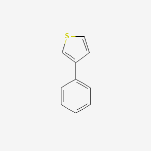 Chemical structure of 3-Phenylthiophene
