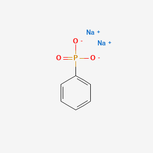 Chemical structure of Phenylphosphonic acid, disodium salt