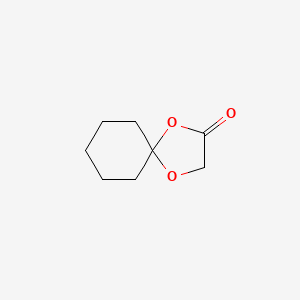 Chemical structure of 2,2-Pentamethylene-1,3-dioxolan-4-one