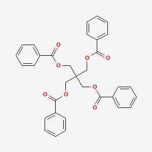 Chemical structure of Pentaerythritol Tetrabenzoate