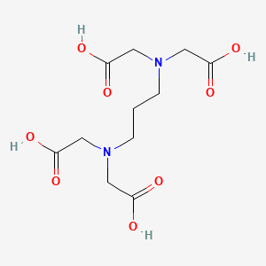 Chemical structure of 1,3-Propanediamine-N,N,N',N'-tetraacetic Acid
