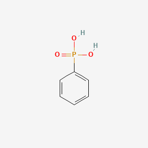 Chemical structure of Phenylphosphonic Acid