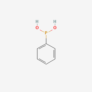 Chemical structure of Phenylphosphinic Acid
