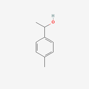 Chemical structure of 1-(p-Tolyl)ethanol