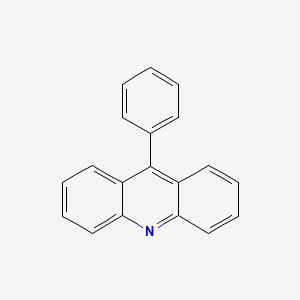 Chemical structure of 9-Phenylacridine