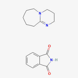 Chemical structure of Phthalimide DBU Salt