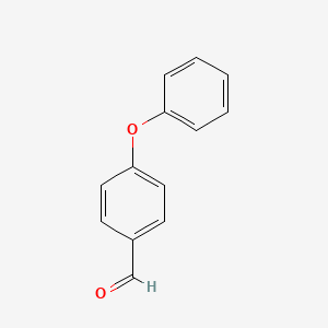 Chemical structure of 4-Phenoxybenzaldehyde