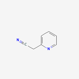 Chemical structure of 2-Pyridineacetonitrile