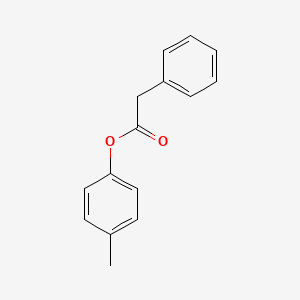 Chemical structure of p-Tolyl Phenylacetate