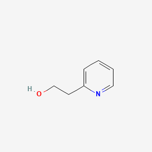Chemical structure of 2-Pyridineethanol