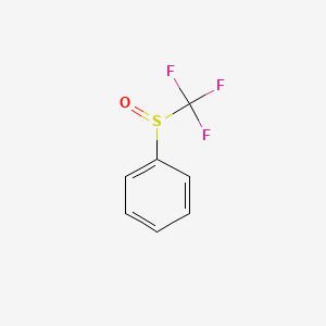 Chemical structure of Phenyl Trifluoromethyl Sulfoxide