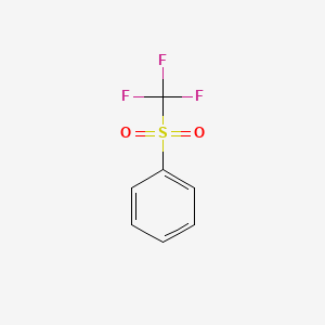 Chemical structure of Phenyl Trifluoromethyl Sulfone