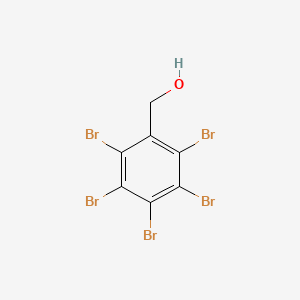 Chemical structure of Pentabromobenzyl Alcohol