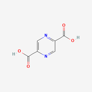 Chemical structure of Pyrazine-2,5-dicarboxylic acid