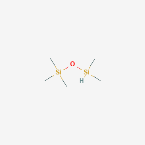 Chemical structure of Pentamethyldisiloxane