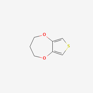 Chemical structure of 3,4-Propylenedioxythiophene
