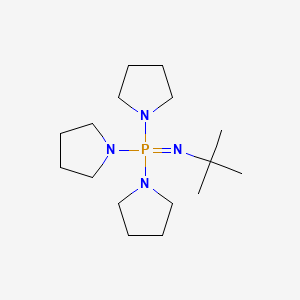 Chemical structure of Phosphazene base P?-t-Bu-tris(tetramethylene)