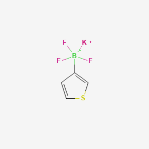 Chemical structure of Potassium 3-thiophenetrifluoroborate
