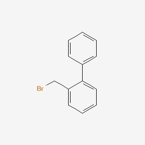 Chemical structure of 2-Phenylbenzyl bromide