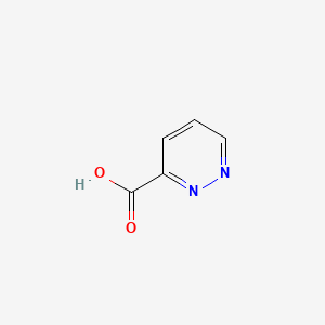 Chemical structure of Pyridazine-3-carboxylic acid