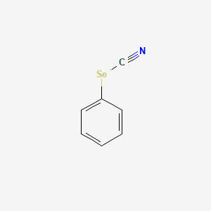 Chemical structure of Phenyl selenocyanate