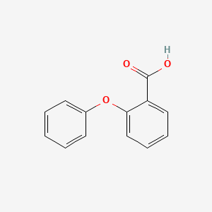 Chemical structure of 2-Phenoxybenzoic acid