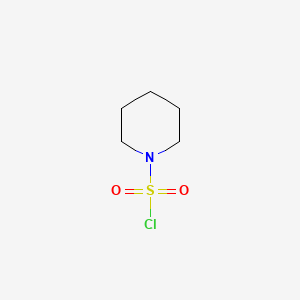 Chemical structure of Piperidine-1-sulfonyl chloride