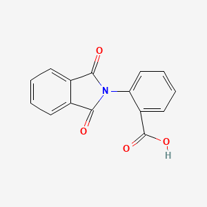 Chemical structure of N-(2-Carboxyphenyl)phthalimide