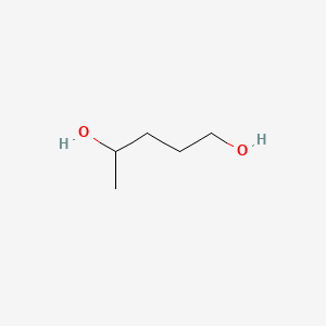 Chemical structure of 1,4-Pentanediol