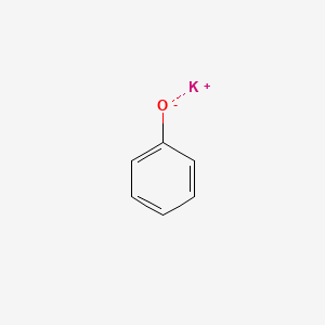 Chemical structure of Potassium phenoxide