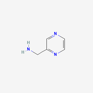 Chemical structure of pyrazin-2-ylmethanamine