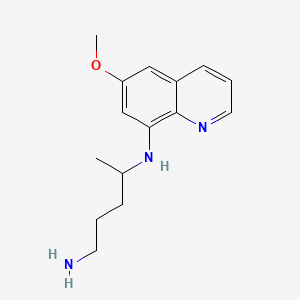 Chemical structure of Primaquine
