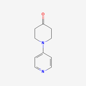 Chemical structure of 1-Pyridin-4-ylpiperidin-4-one
