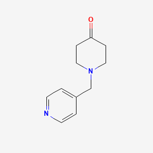 Chemical structure of 1-(Pyridin-4-ylmethyl)piperidin-4-one